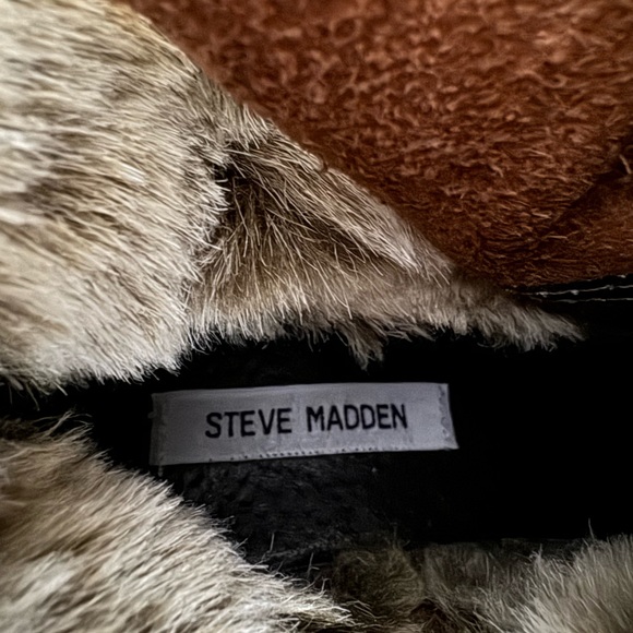 Steve Madden Women’s Lined Winter Zip Boots - Size 6 - Brown - Picture 7 of 7